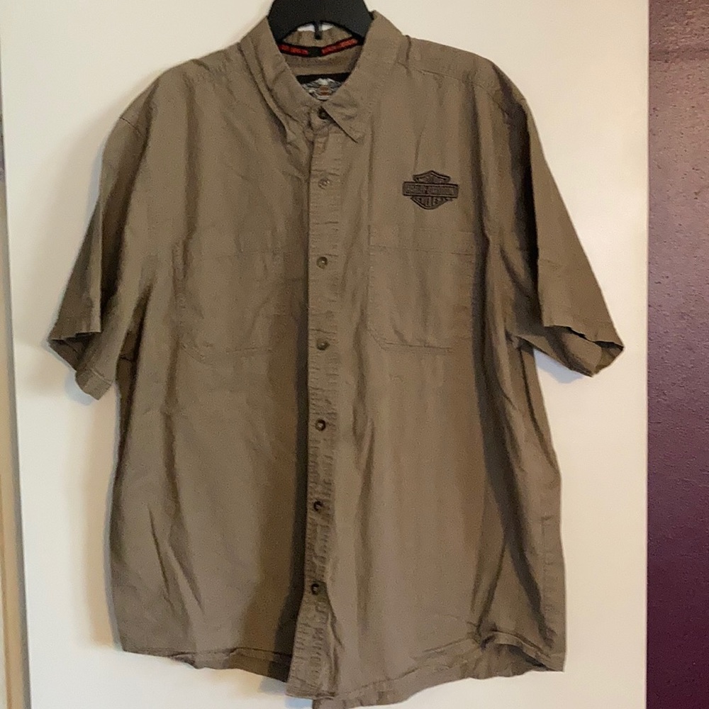 Cotton Harley Davidson shirt